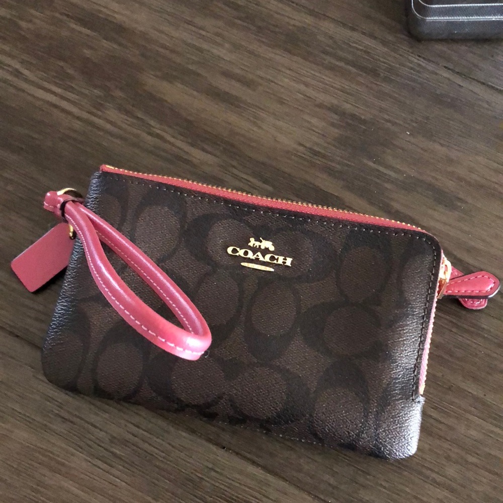 Authentic Coach wristlet